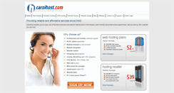 Desktop Screenshot of carolhost.com